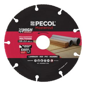 DISCO CORTE MADEIRA 125MM MASTERCUT HIGH PERFORMANCE