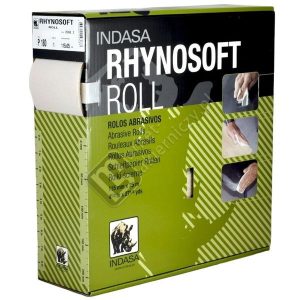 LIXA ROLO ESPUMA ABRASIVO BRANCA INDASA