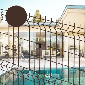 PAINEL CASTANHO RAL-8014 2.50MTX1.03 ALTURA DEFENDER