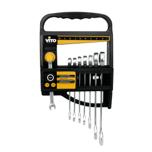 JOGOS CHAVE BOCA C/ROQUETE 8 PCS 8/19MM VITO