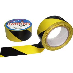FITAS ADESIVA MARCAÇÃO 50MMX33M AMARELA E PRETA