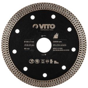 DISCO DIAMANTE 115MM EXTRA FINO VITO