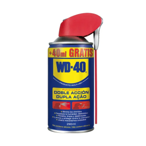 WD40 250ML + 40ML GRATIS BICO RIGIDO DUPLA AÇÃO