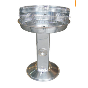 CHURRASQUEIRA REDONDA D55 (INOX) PÉ DIREITO
