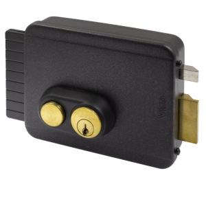 FECHADURA ELÉTRICA C/BOTÃO VIRO