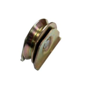 RODA COM SUPORTE LATERAL EM V 100MM