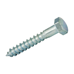 PARAFUSO 7x40mm TIREFOND ZINC.