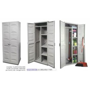 ARMARIOS RESINA 4 PRAT. 2PORT. 65X45X172 (GENSI)