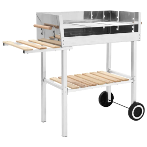 CHURRASQUEIRAS INOX C/RODAS