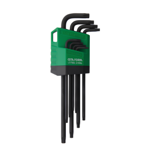 JOGO CHAVE TORX LONGA TX-9 -TX-40  8PCS. CETAFORM