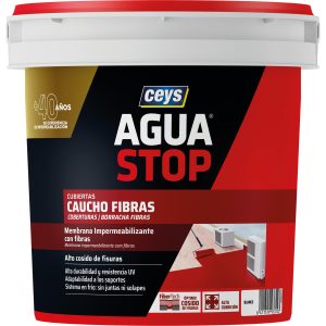 AGUASTOP BORRACHA ACRÍLICA 1LT FIBRA