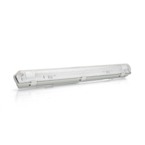 ARMADURA ESTANQUE 150CM T8 LED 1X24W 6500K C/LÂMPADA