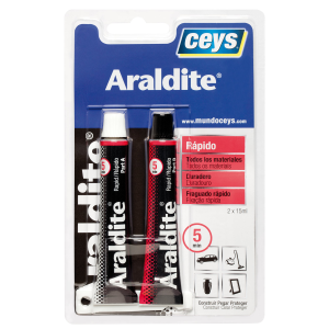 COLA ARALDITE 5 MINUTOS 2X15ML