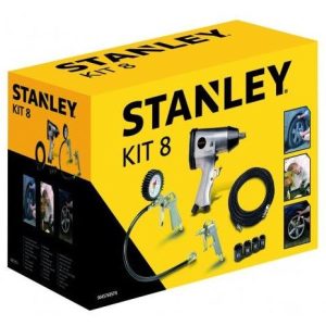 KIT AR COMPRIMIDO 8PCS STANLEY