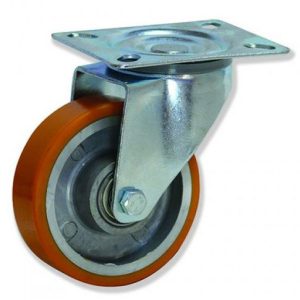 RODÍZIO GIRATÓRIO 80MM (NYLON/POLIUR) GAYNER MP64-NPL4