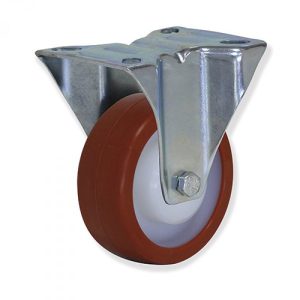 RODÍZIO FIXO 80MM (NYLON/POLIUR) GAYNER