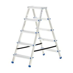 ESCADOTE ALUMINIO DUPLO 5 DEGRAUS 1.25MT