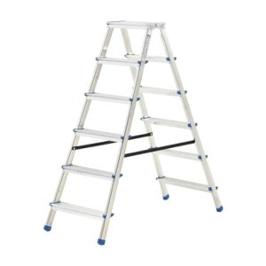 ESCADOTE ALUMINIO DUPLO 7 DEGRAUS 1.75MT