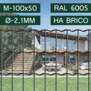REDES JARDIM BRICO 120MT ALT.100X50