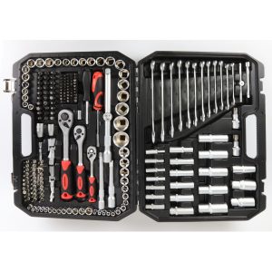 JOGOS AUTOCLAIR 218 PEÇAS 1/2-1/4-3/8 MADER REF.61143