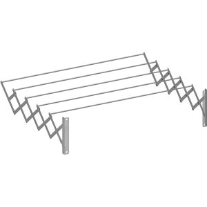 ESTENDAIS PAREDE ARTICULADO INOX 1MT