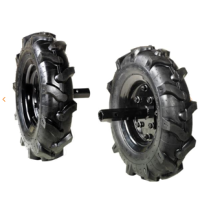 RODA MOTOENXADA C/EIXOS FIXOS C/RASTO400-8  PAR REF.8269