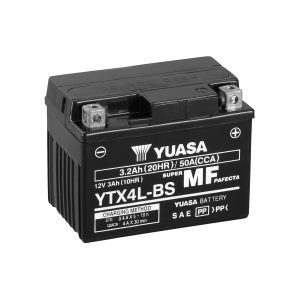 BATERIAS MOTO YTX4L-BS YUASA 12V 3.2AH