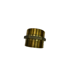 CASQUILHOS DUPLOS M/M LATÃO 11/2