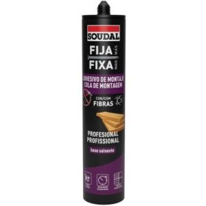 COLA MONTAGEM C/FIBRAS SOUDAL 405G PROFISSIONAL