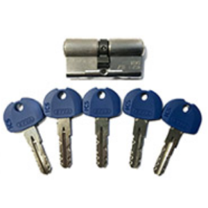 CILINDRO 36X71 EVVA 5 PONTOS NIQUELADO