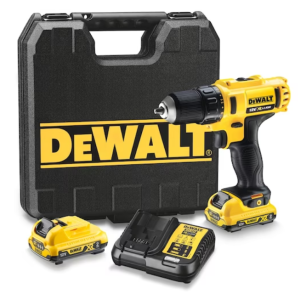 BERBEQUIM APARAFUSADOR XR 10.8V + 2BAT LI-LON 2AH C/MALA DEWALT REF.DCD710D2