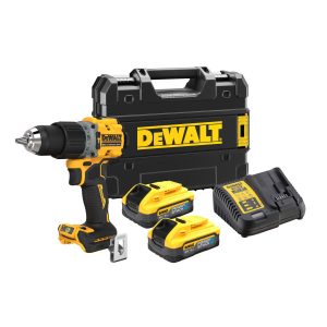 BERBEQUIM PERCUTOR XR 18V 5AMP PS DEWALT REF.DCD805H2T (INCLUI 2 BATERIAS)