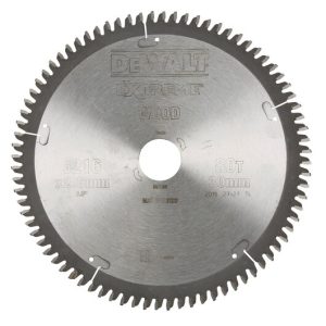 DISCO DIAMANTE DEWALT C/ALUMINIO 216X2.6MM 80 DENTES