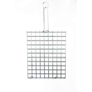 GRELHAS INOX QUADRICULADA