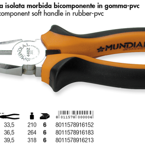 ALICATE UNIVERSAL MUNDIAL 160MM