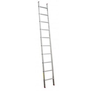 ESCADA SIMPLES 2,5MTS ALUMÍNIO DEGRAU QUADRADO