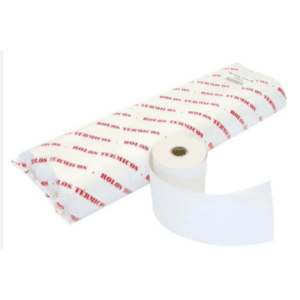 PACKS 10UNID ROLOS PAPEL REGISTADORA 57X40X11 TERMICO