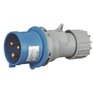 FICHAS MACHO 3 PINOS 32AMP 2P+T IP44
