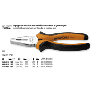 ALICATE UNIVERSAL MUNDIAL 180MM