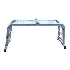 ESCADA MULTIUSOS ALUMINIO 4X5 COM PLATAFORMA LITAN