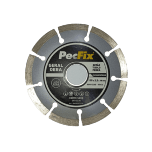 DISCO DIAMANTE 115MM SEGM.GERAL OBRA ECO PECFIX