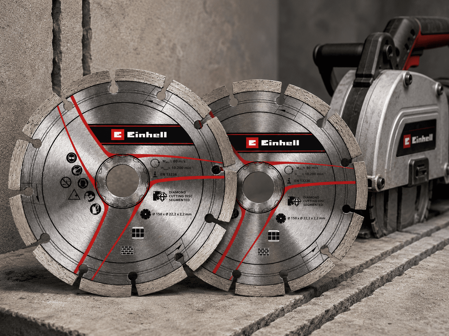 DISCOS 150MM MÁQUINA RASGOS TE-MA 1700