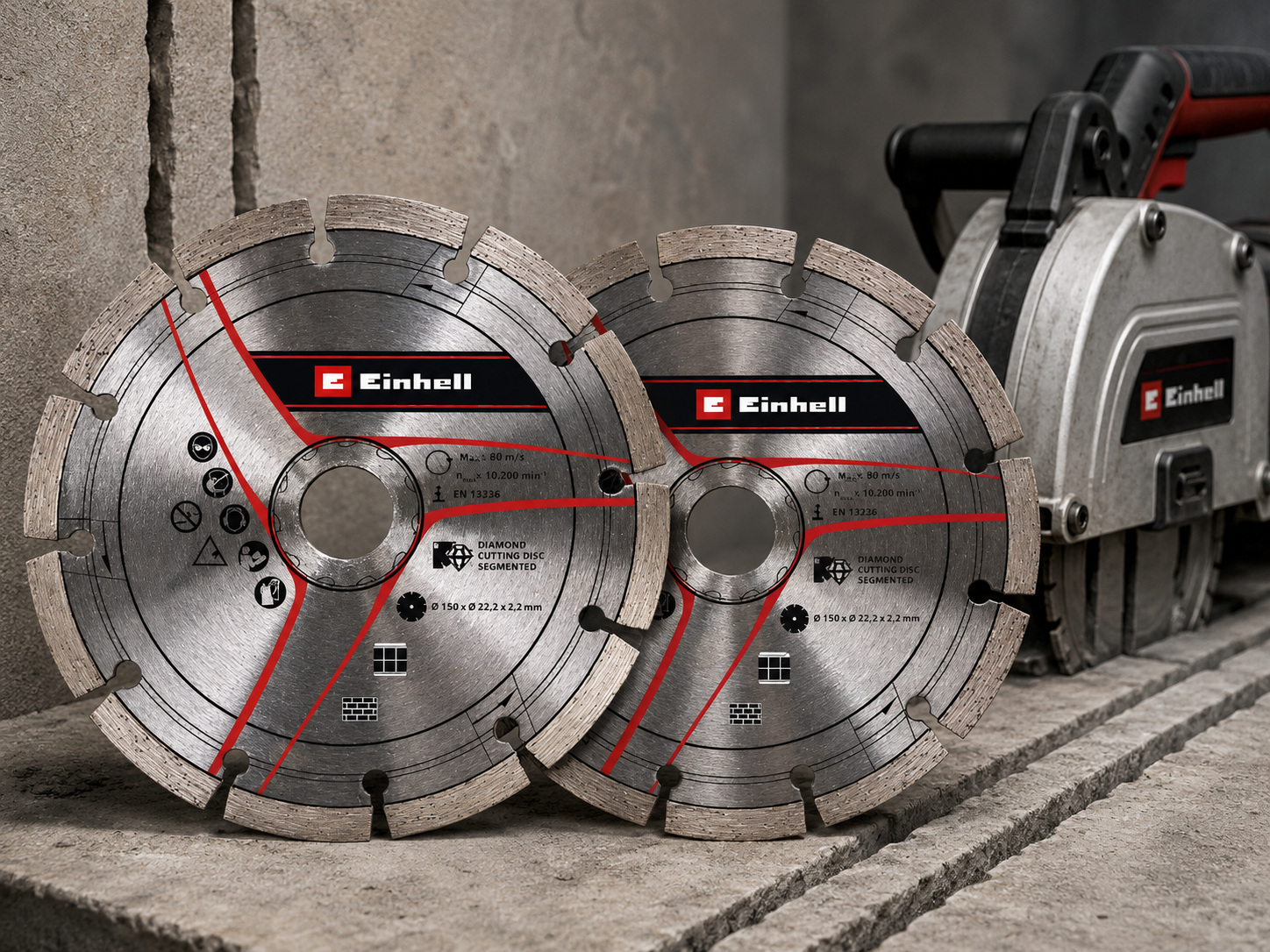 DISCOS 150MM MÁQUINA RASGOS TE-MA 1700 REF.4350741