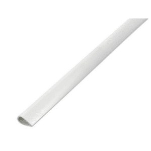 BAGUETES ENCARDERMAÇÃO 15X6MM 1MT PVC (PERFIL)