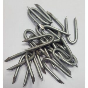GRAMPO ARAME ZINC 18X35 GALVANIZADO REFORÇADA GRANDE