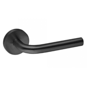 PUXADORES DUPLO INOX 2806.B CURVO (BLACK 9005) ALFA JNF