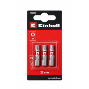 BITS 3PCS 25MM HEXAGONAL 4MM EINHELL CLASSIC