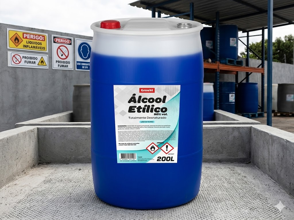 ÁLCOOL ETÍLICO 200LT