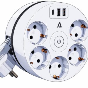 ENROLADOR COM INTERRUPTOR ASLO REF.ASENRUSB3