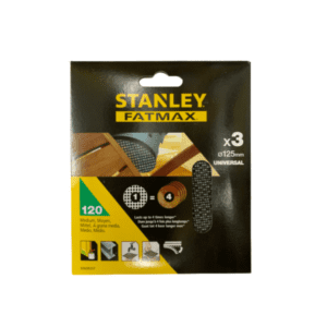 LIXA ORBITAL MALHA STANLEY 125 MM G.240